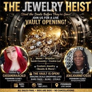 Coming soon! Like this flyer to be notified of any updates! 🥳